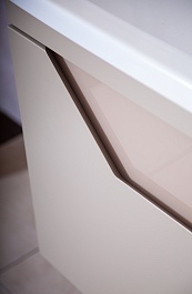 Бриклаер Тумба с раковиной Брайтон 80 (Комо) глиняный серый – фотография-8